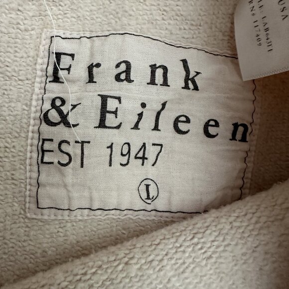 Frank & Eileen Bella Sweatpant Womens L Triple Fleece Cotton Pink Lounge Preppy - Picture 2 of 12